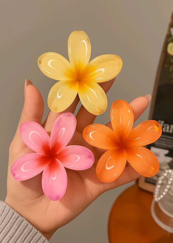 Flower Hair Clips - Y2K Style