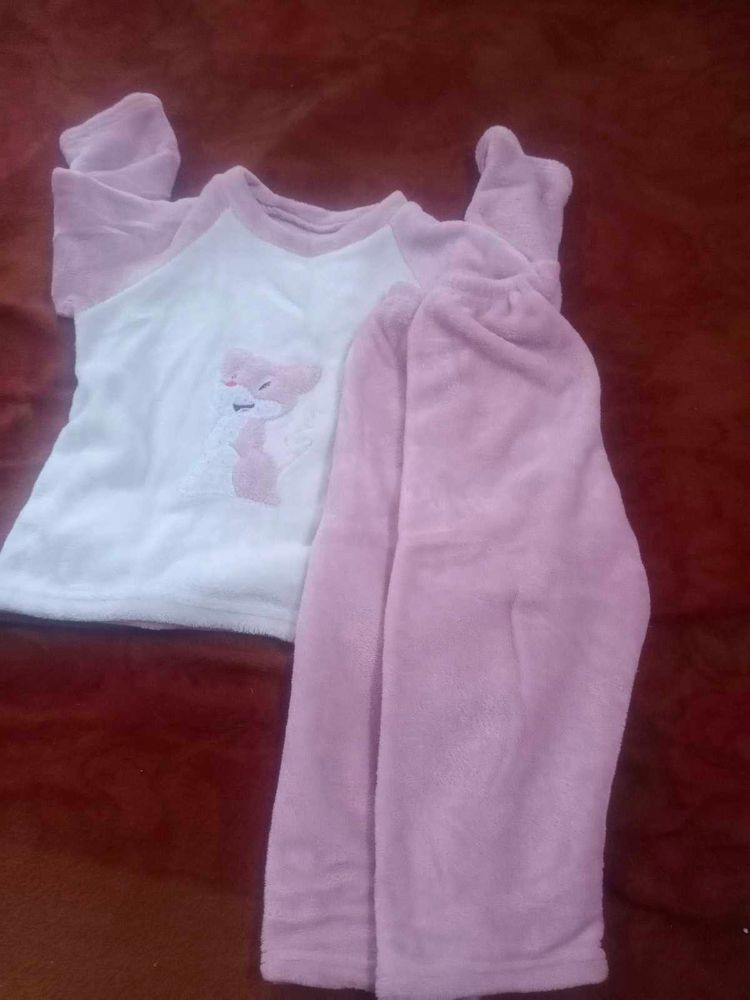 girl winter night suit