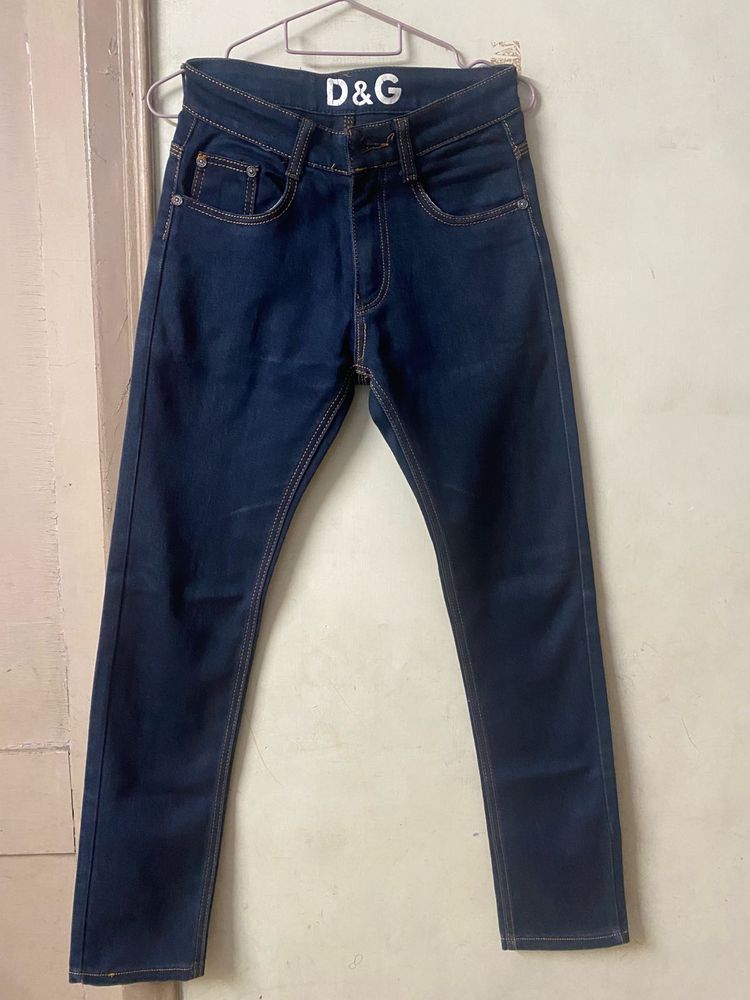 D&amp;G Dark Blue Denim Jeans