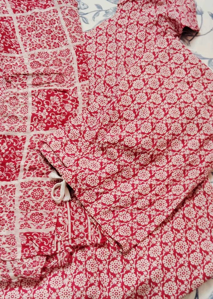 Cotton Kurta Set