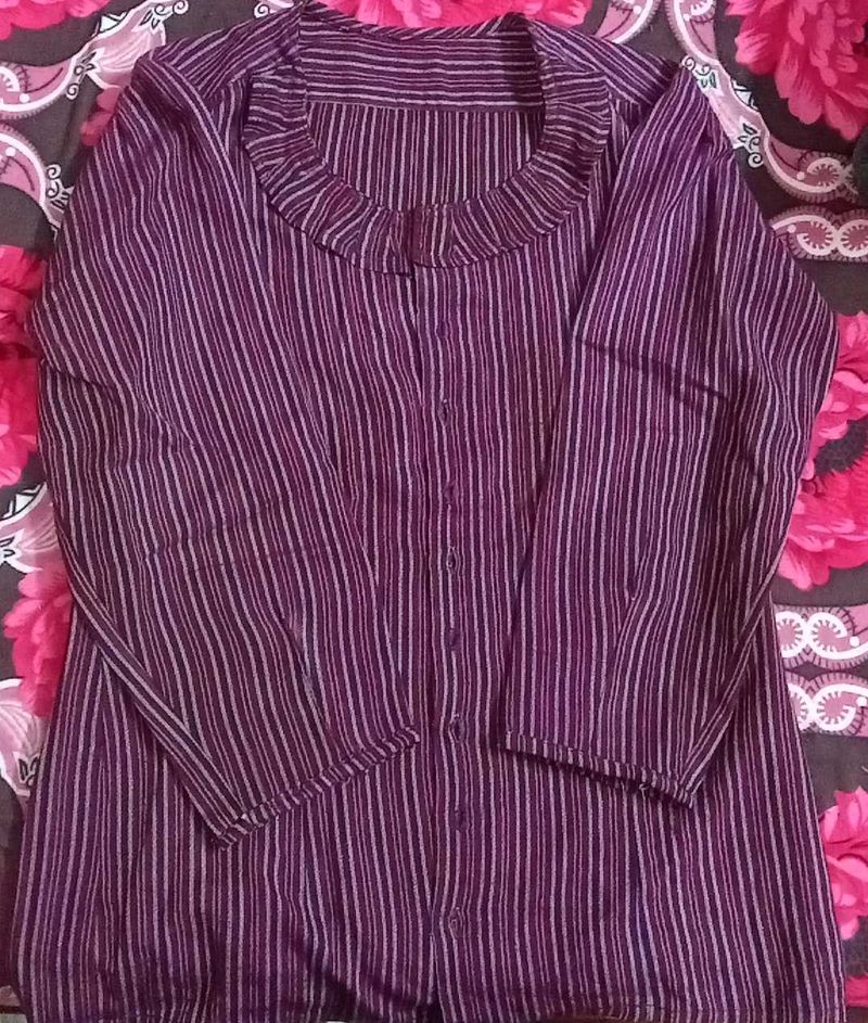 Women Checked Top