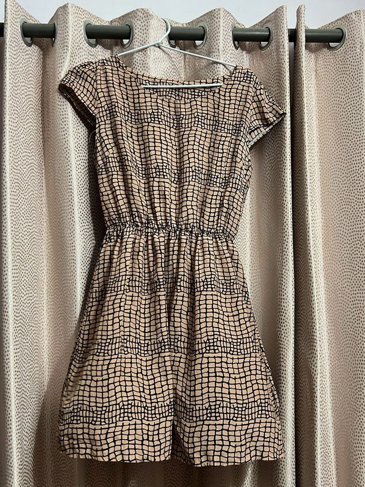 Cute Checkered Dress