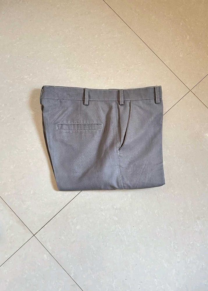 Grey Skinny fit Formal Pent