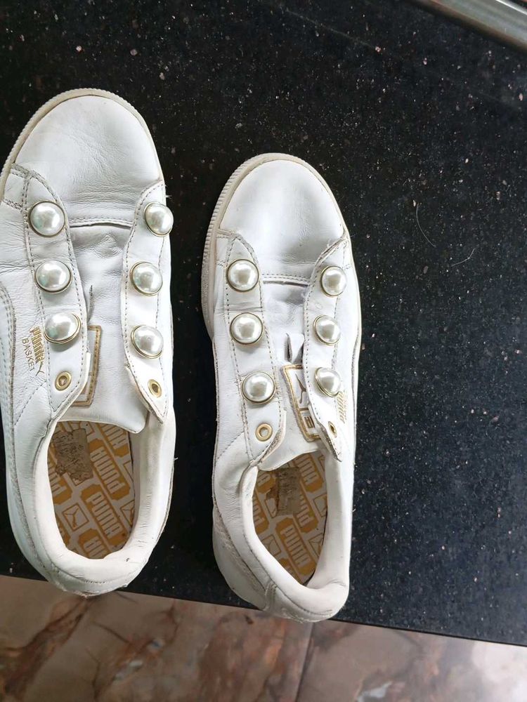 Puma White Sneakers
