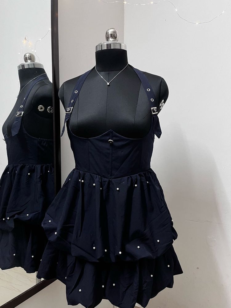 Blue Corset Dress