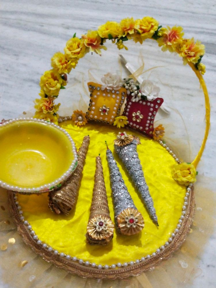 Haldi Mehendi Platter