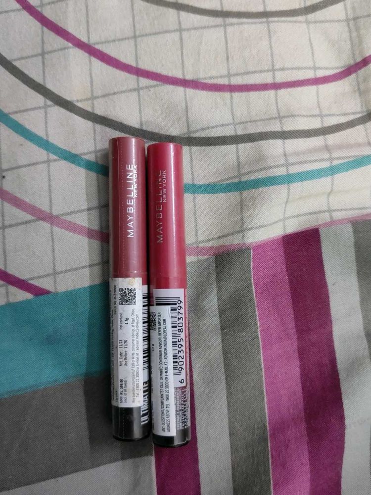 Maybelline Lipsticks combo