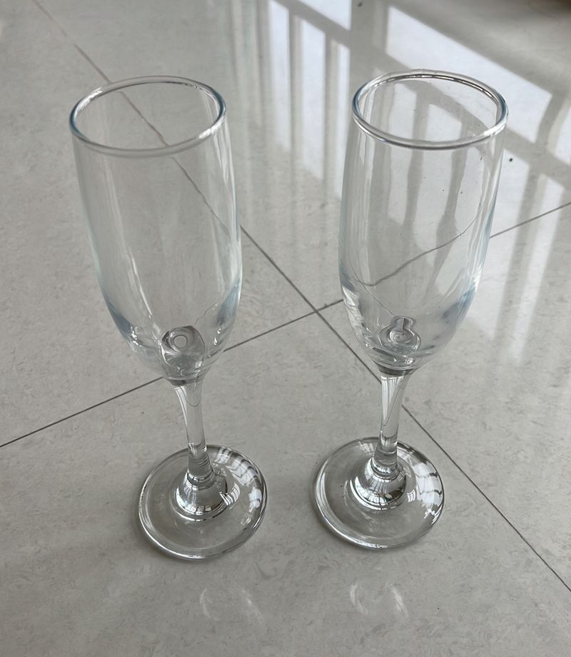 Champagne Glasses Set Of 2