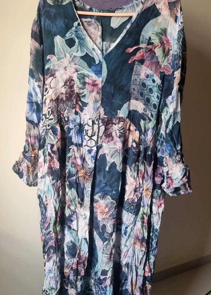 Kaftan Dress With Pockets