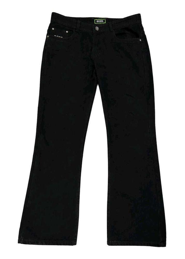 Black Straight Jeans