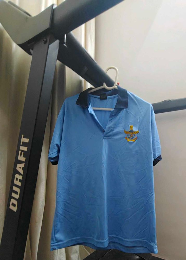 Men's Blue Polo T-Shirt