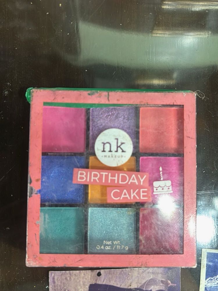 NK Makeup Birthday Cake Palette