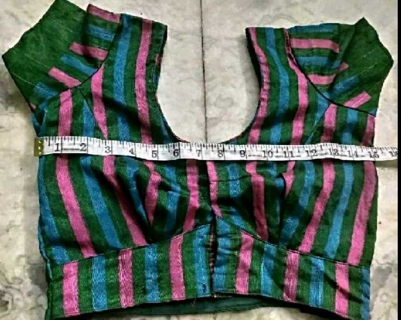 Multi color Silk blouse