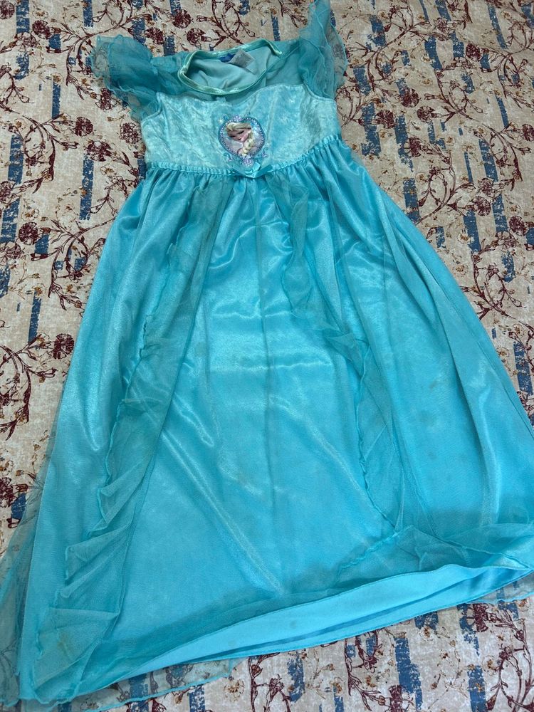 Frozen Princess Gown ( Disney Brand)