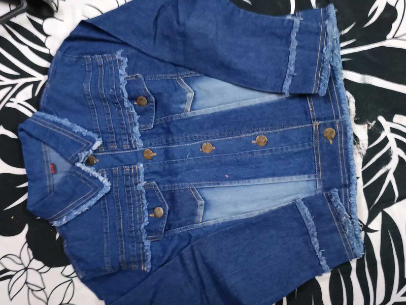 Unused Denim Jacket, Top,