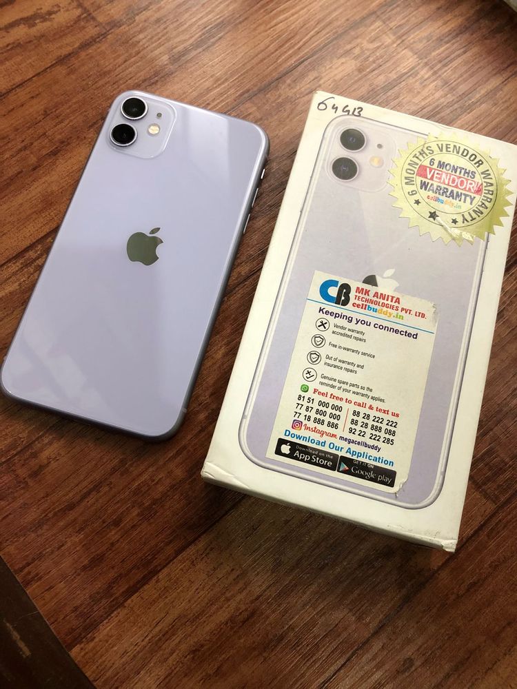 iPhone 11 64 Gb Lavender For Shreekavya