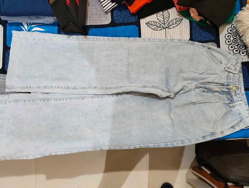 Light Wash Denim Jeans