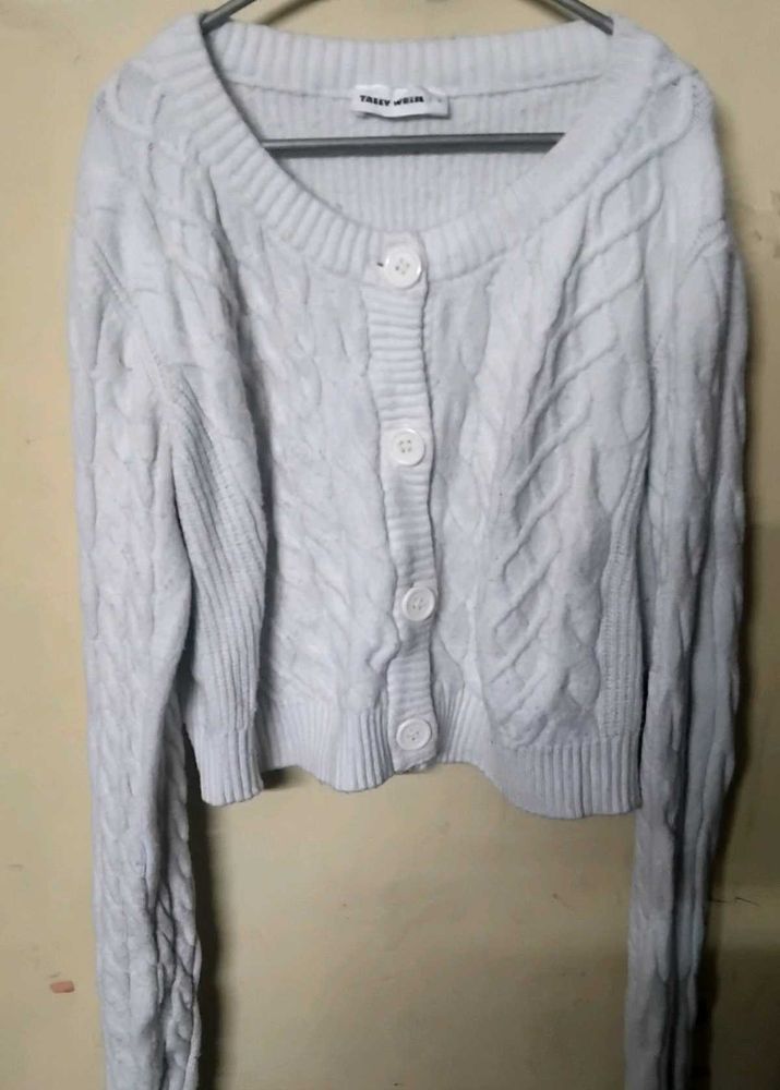Cute Cable Knit Cardigan
