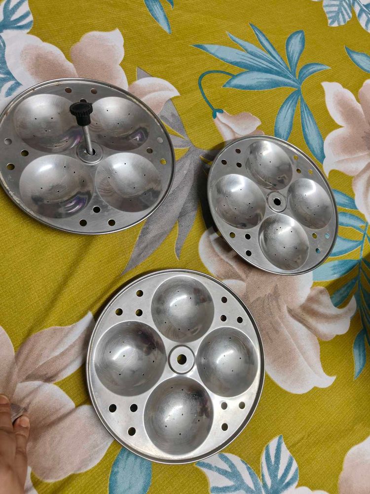 Steel Idli Stand -3 Plates