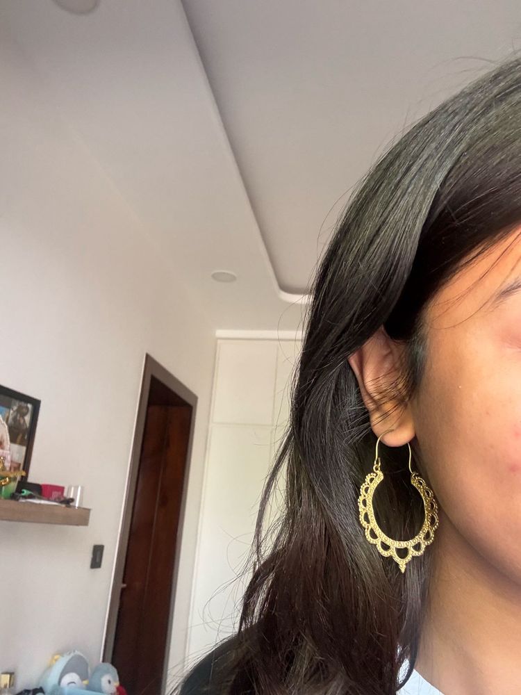 Gold Hoop Earrings