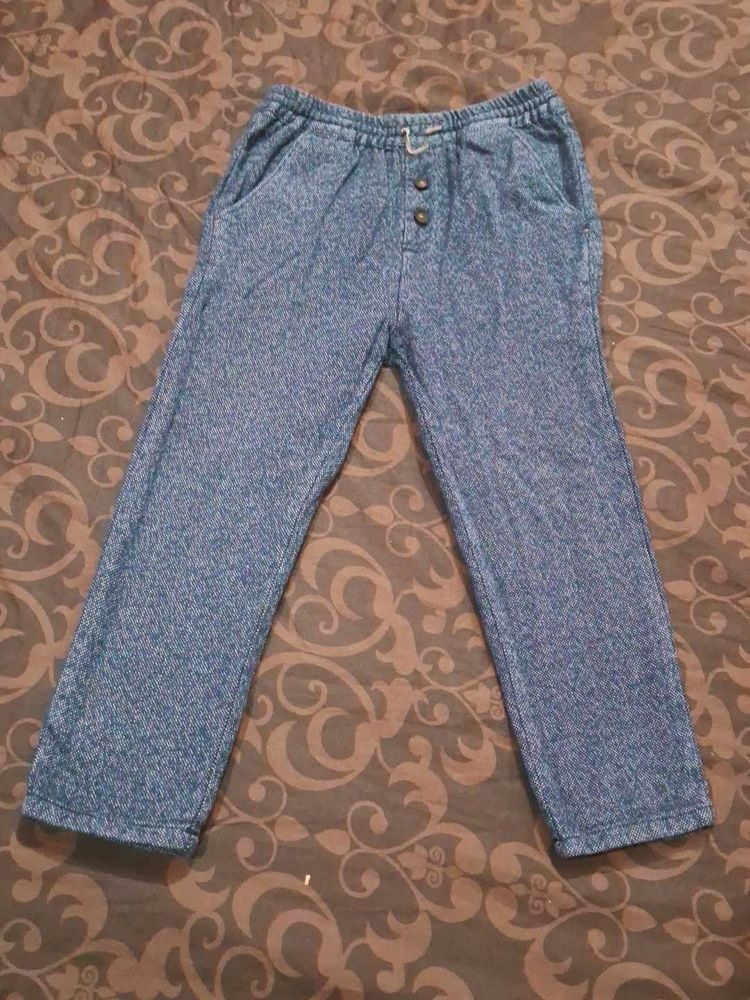 Denim Look Pants