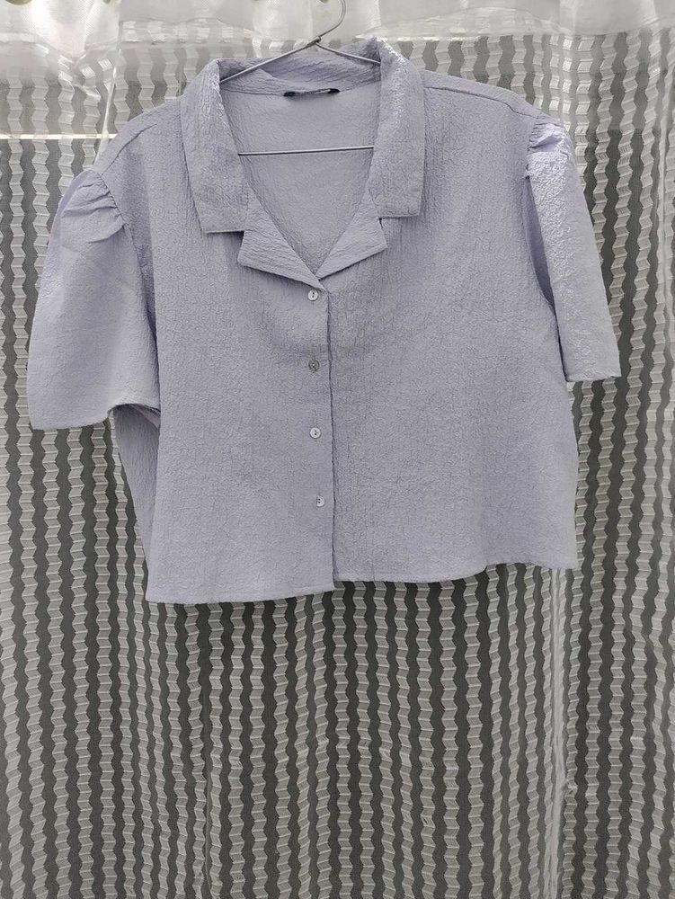 Lilac Crop Top
