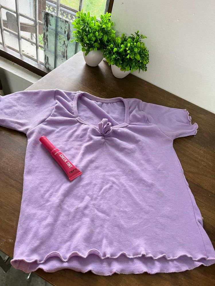 Cute Lavender Top