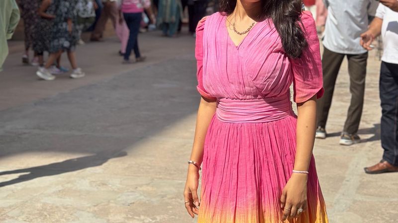 Ombre Midi Dress