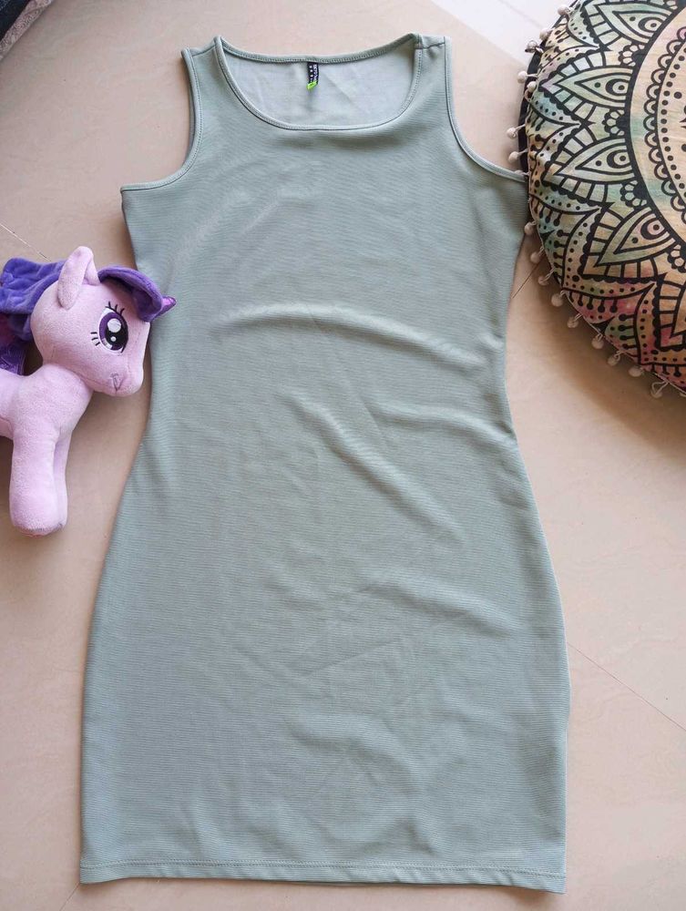 Cute Striped Bodycon Dress