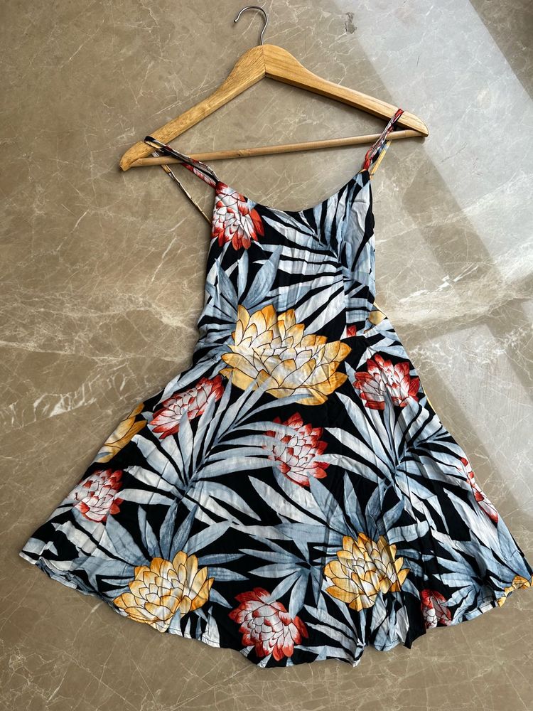 Flowy Backless Dress
