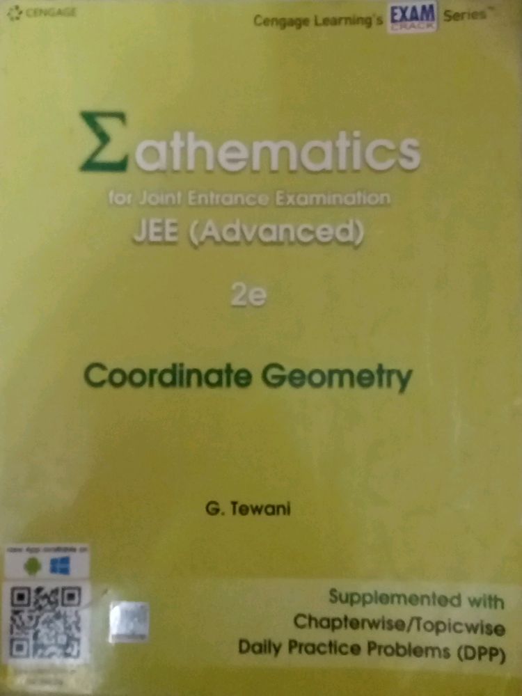 Cengage Maths Coordinate Geometry