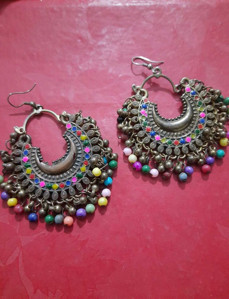 Boho Chic Colorful Earrings