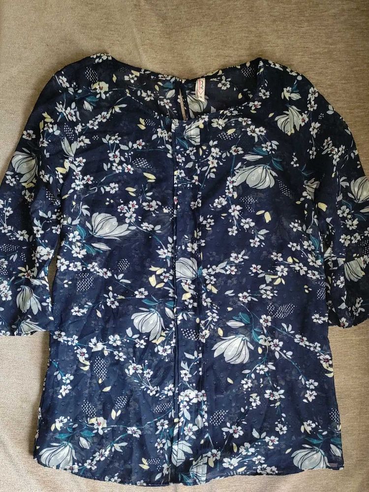 Floral Print Top