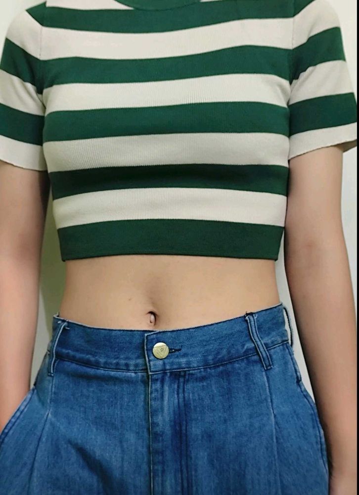 Zara Tops Green