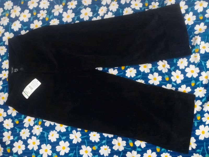 Velvet Finish Trouser