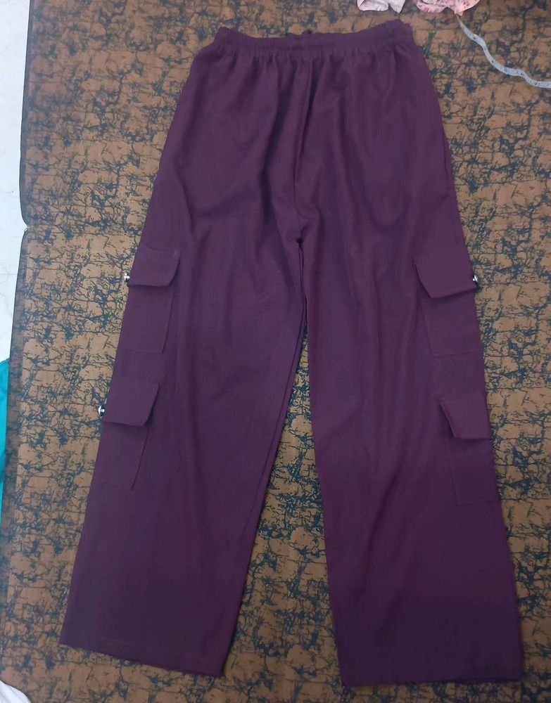 Purple Cargo Pants (new)