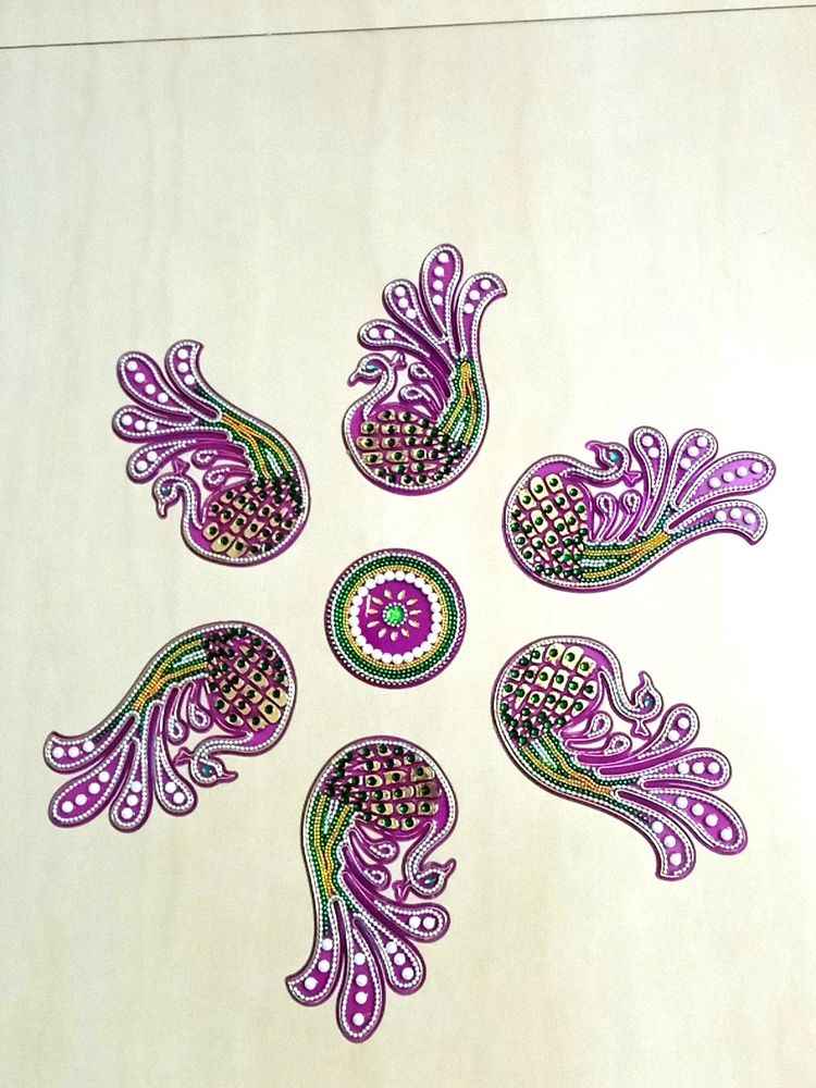 Acrylic Rangoli