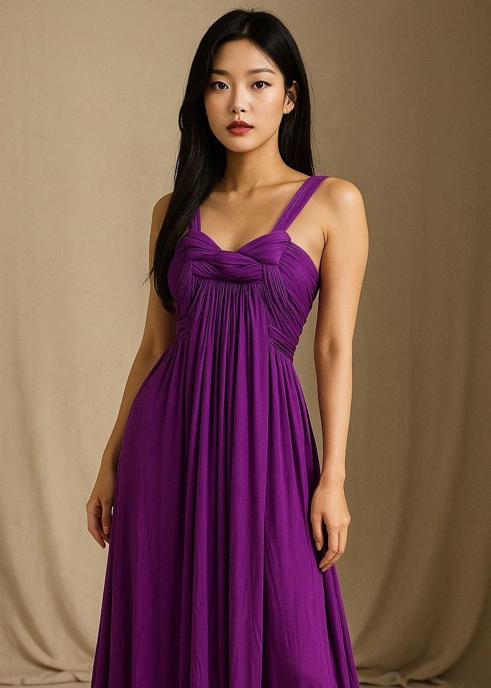 Chemistry Purple Maxi Gown