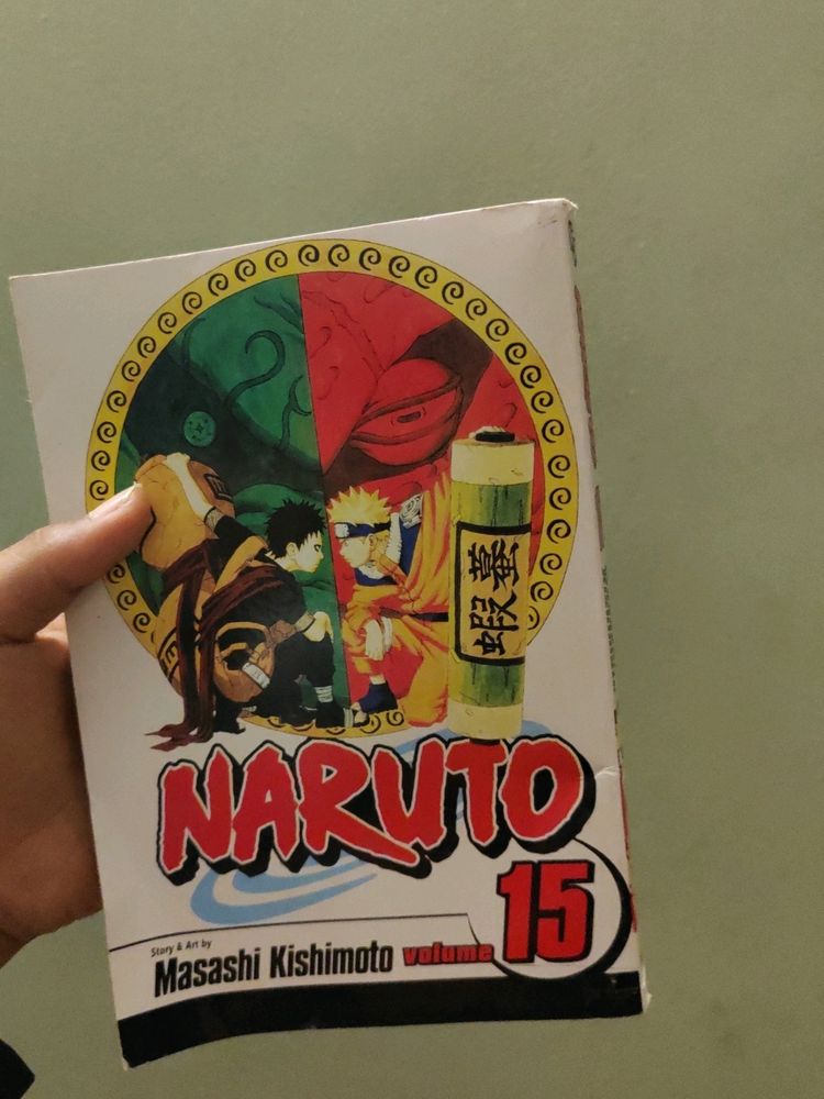 Naruto Manga, Volume 15,good Quality