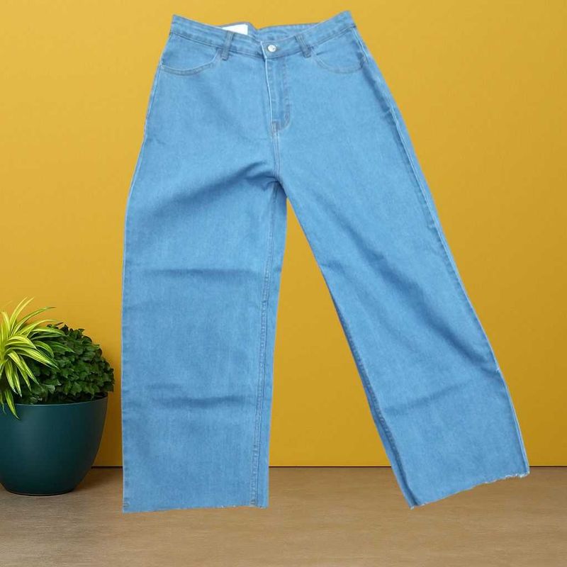 Wide Leg Denim Jeans size 32 (N-96)