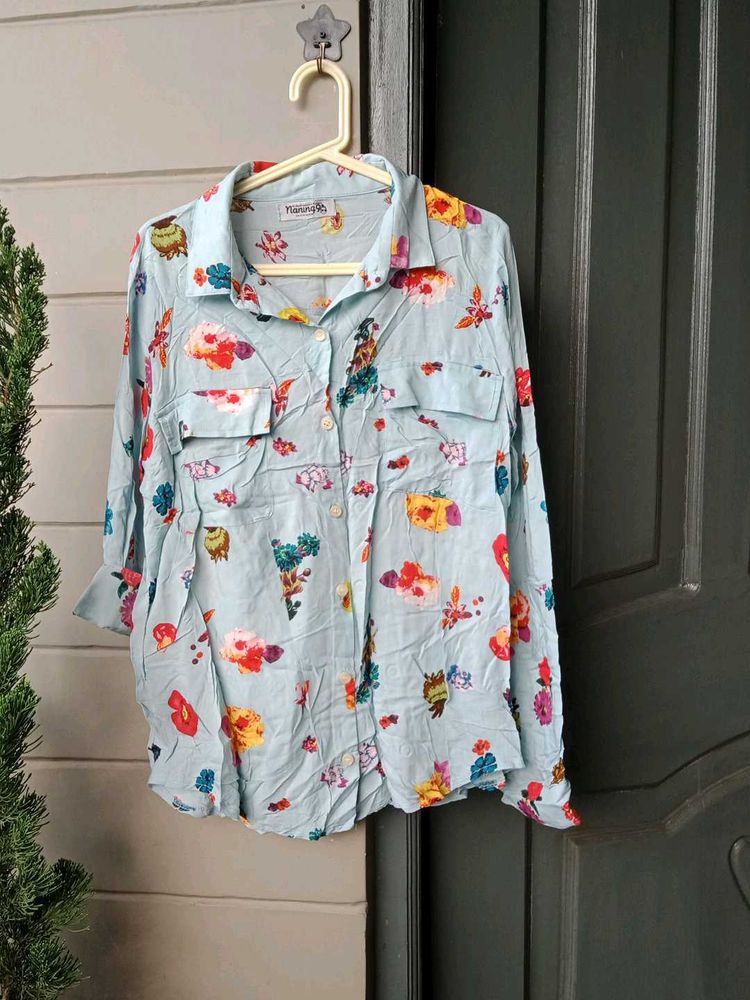 Korean Printed Shirt