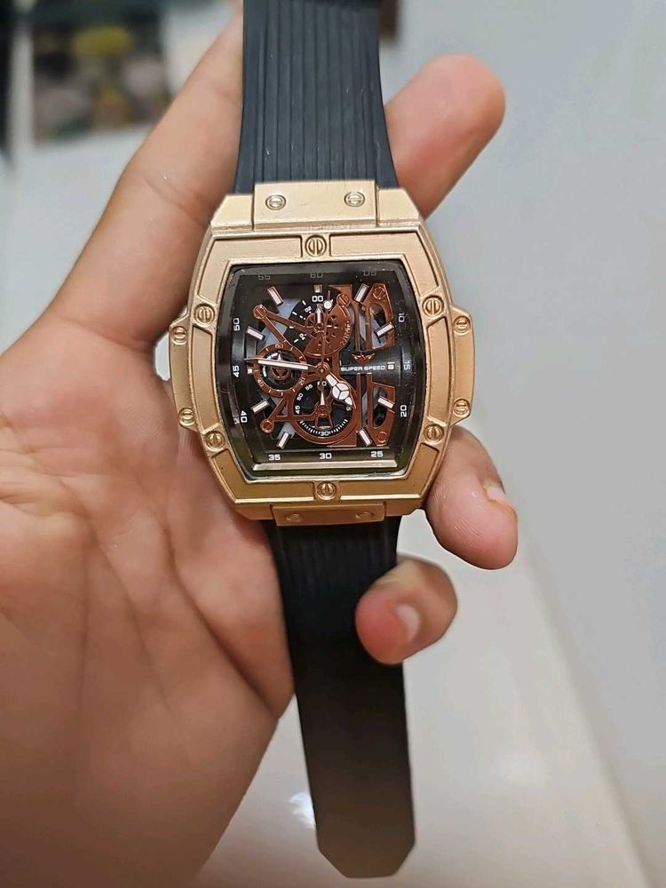 Stylish Gold Watch