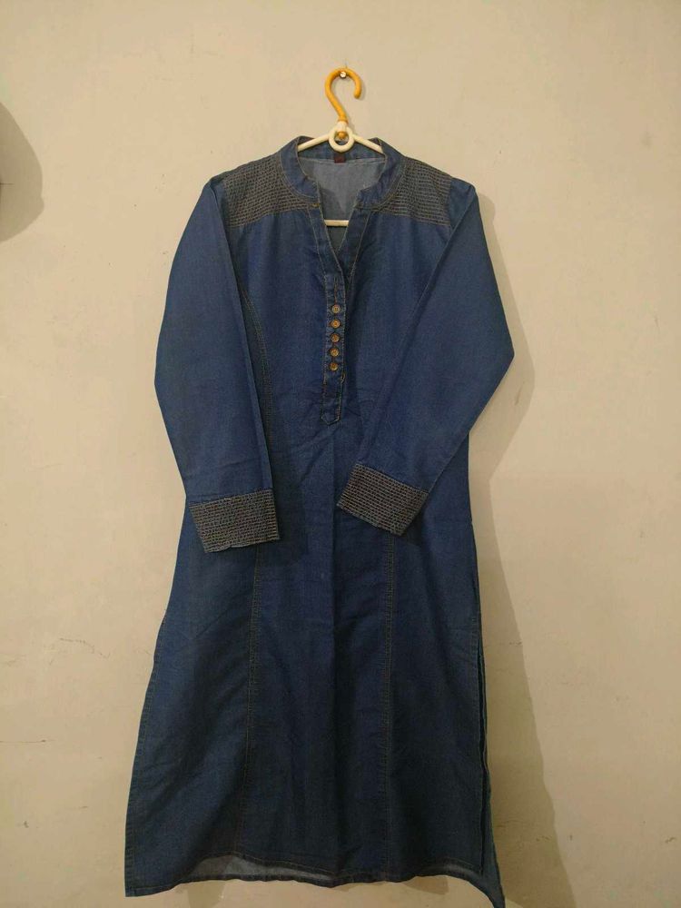 denim kurti