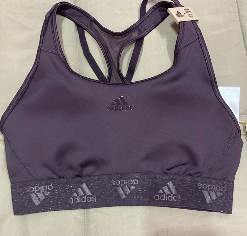 Adidas DON&#39;T REST BADGE OF SPORT GLAM-ON BRA