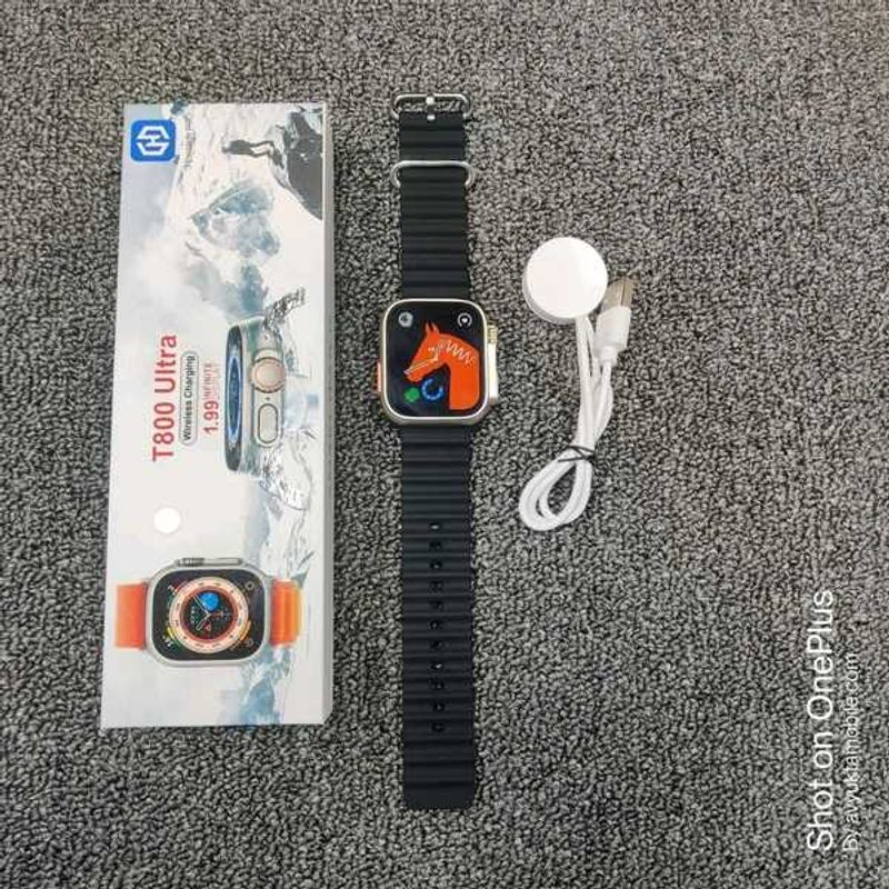 T800 Ultra Smartwatch - Black