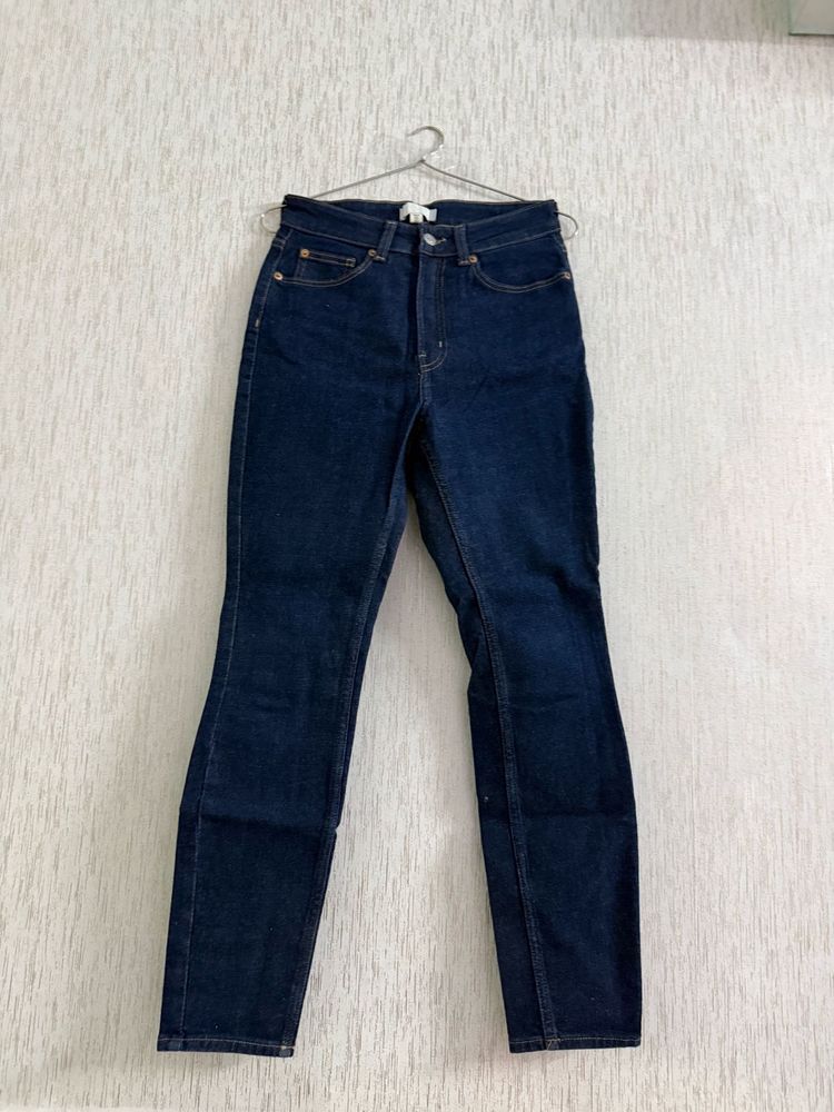 H&amp;M Dark Blue Denim Jeans