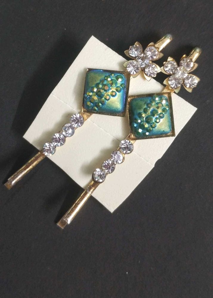 Crystal Hair Pins