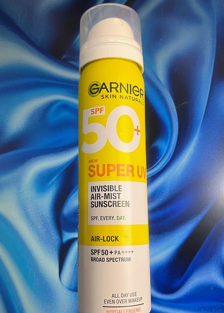 Garnier SPF 50 Sunscreen