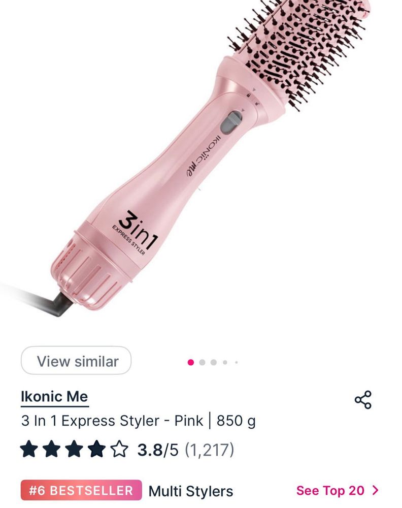 Ikonic 3in1 Styler Blow Brush With Dryer