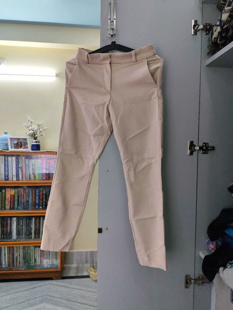 Beige Work Pants